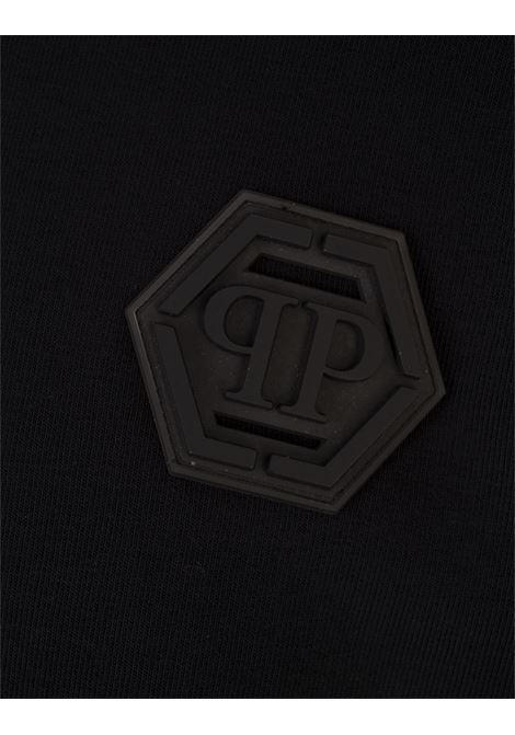 Felpa Iconic Plein Nera Con Cappuccio PHILIPP PLEIN | PAECMJB3612PTE003N0202